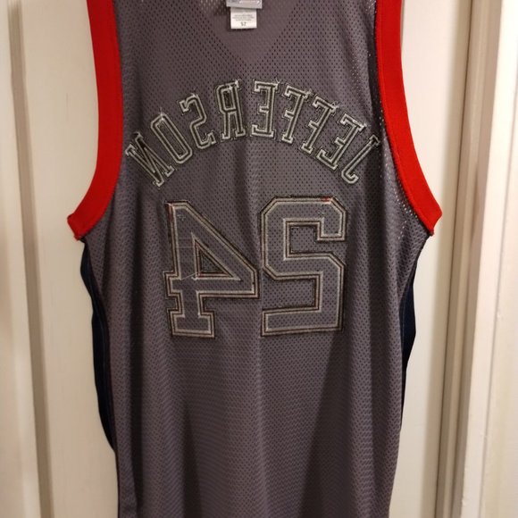 Reebok - New Jersey Nets - Authentic Jersey - Richard Jefferson Size: 52 - Picture 9 of 10